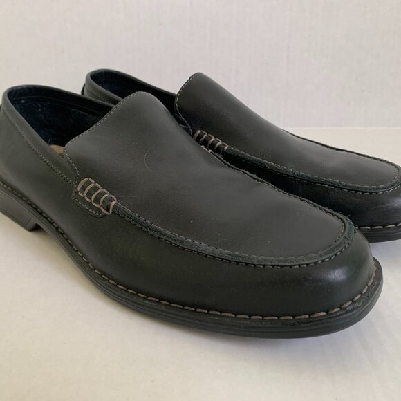 Rockport Black Slip on Leather Loafers size 11 W Casual Comfort Walking Shoes main image 8